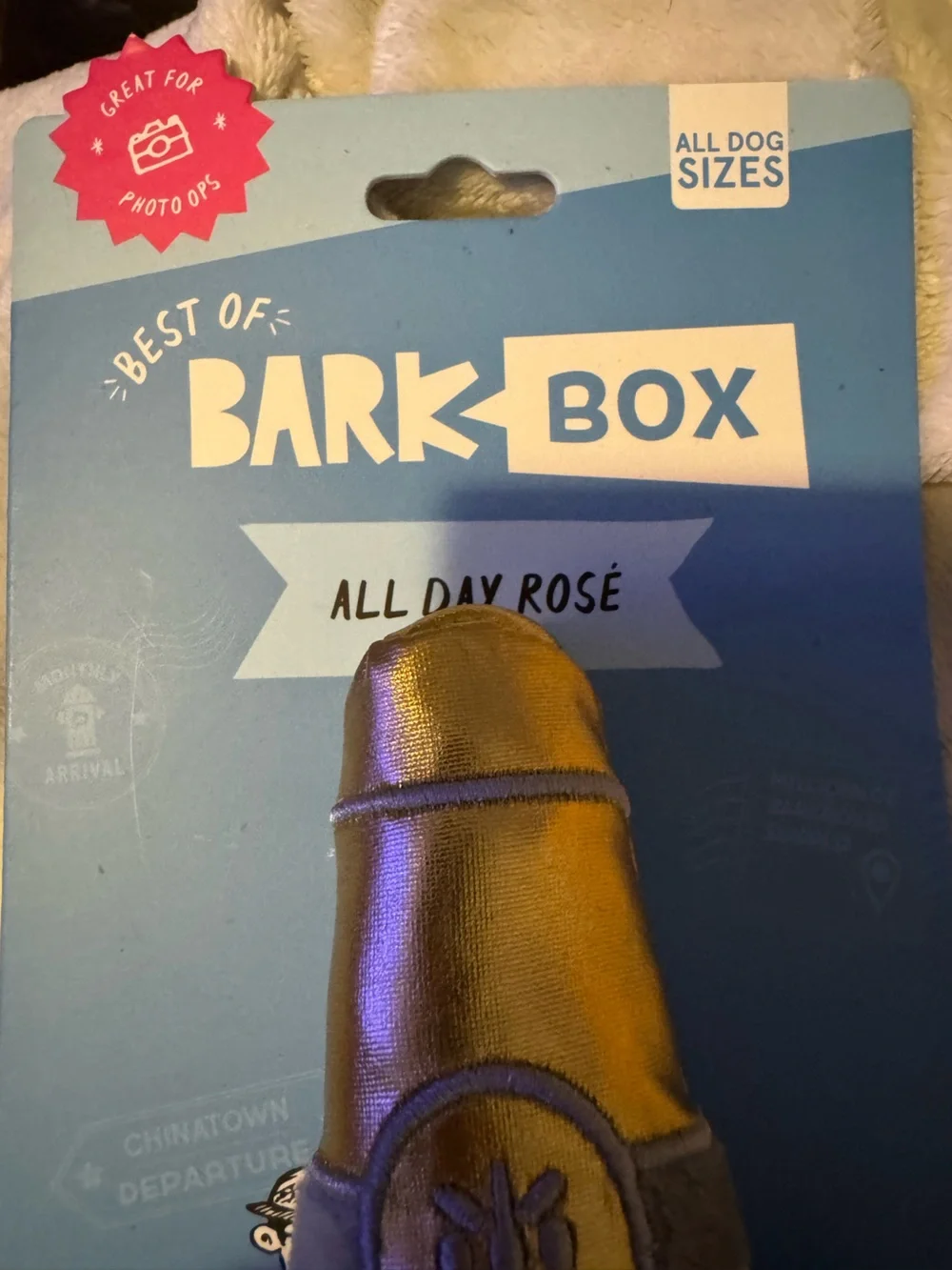 Bark Box Rose’ All Day Dog Toy (9 inches) all sizes NEW
